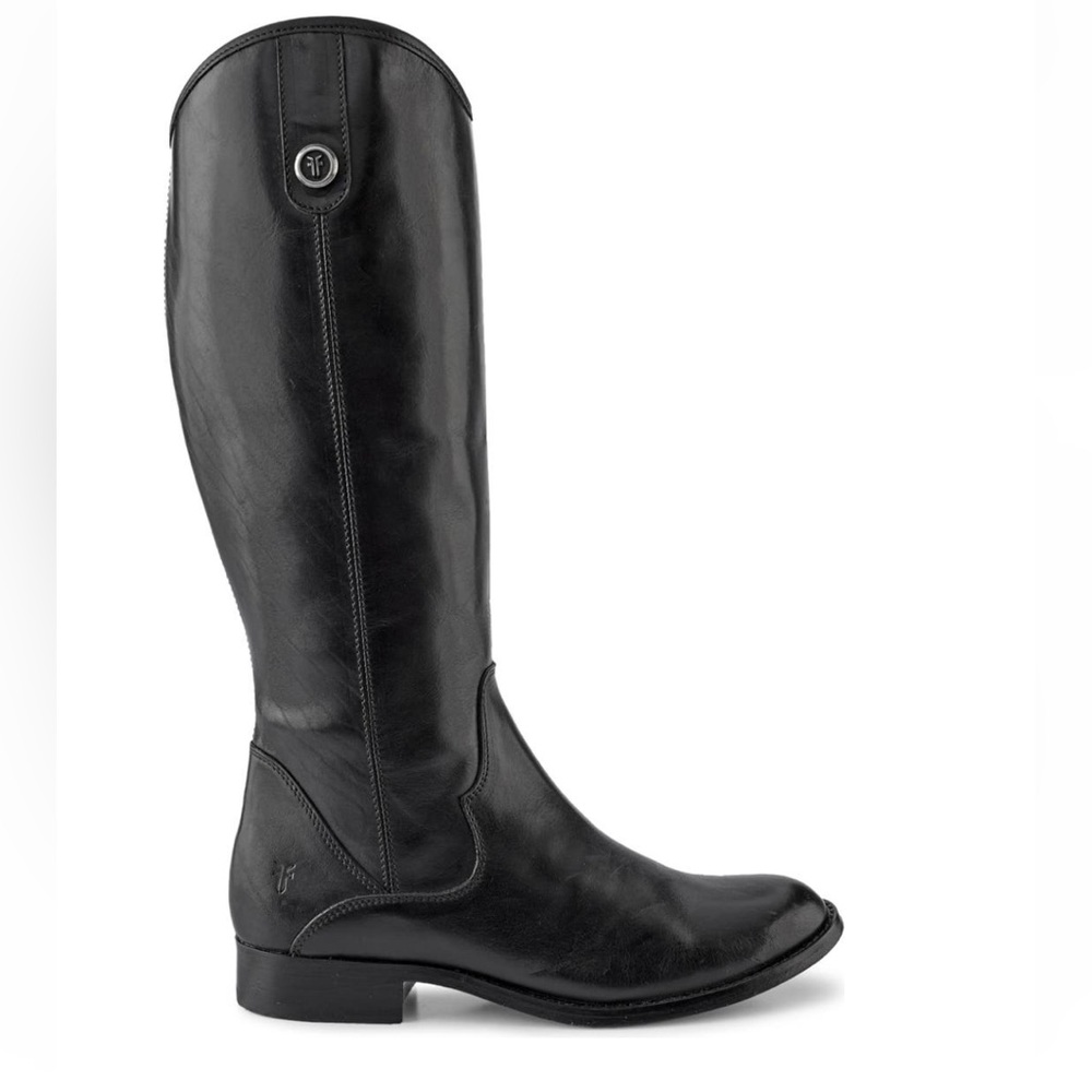 Frye Tall Boot Leather Black Women's